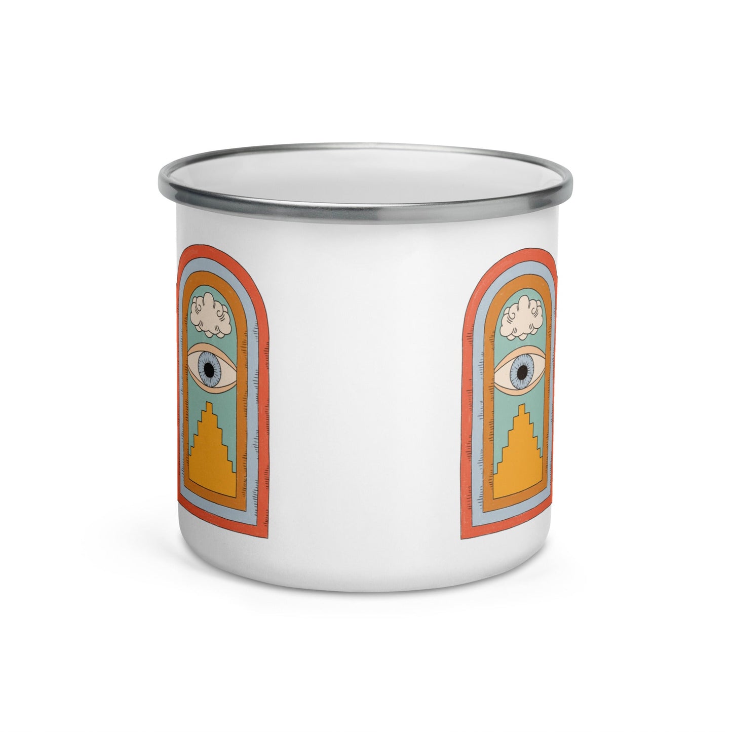 Psychic Portals Enamel Mug - -