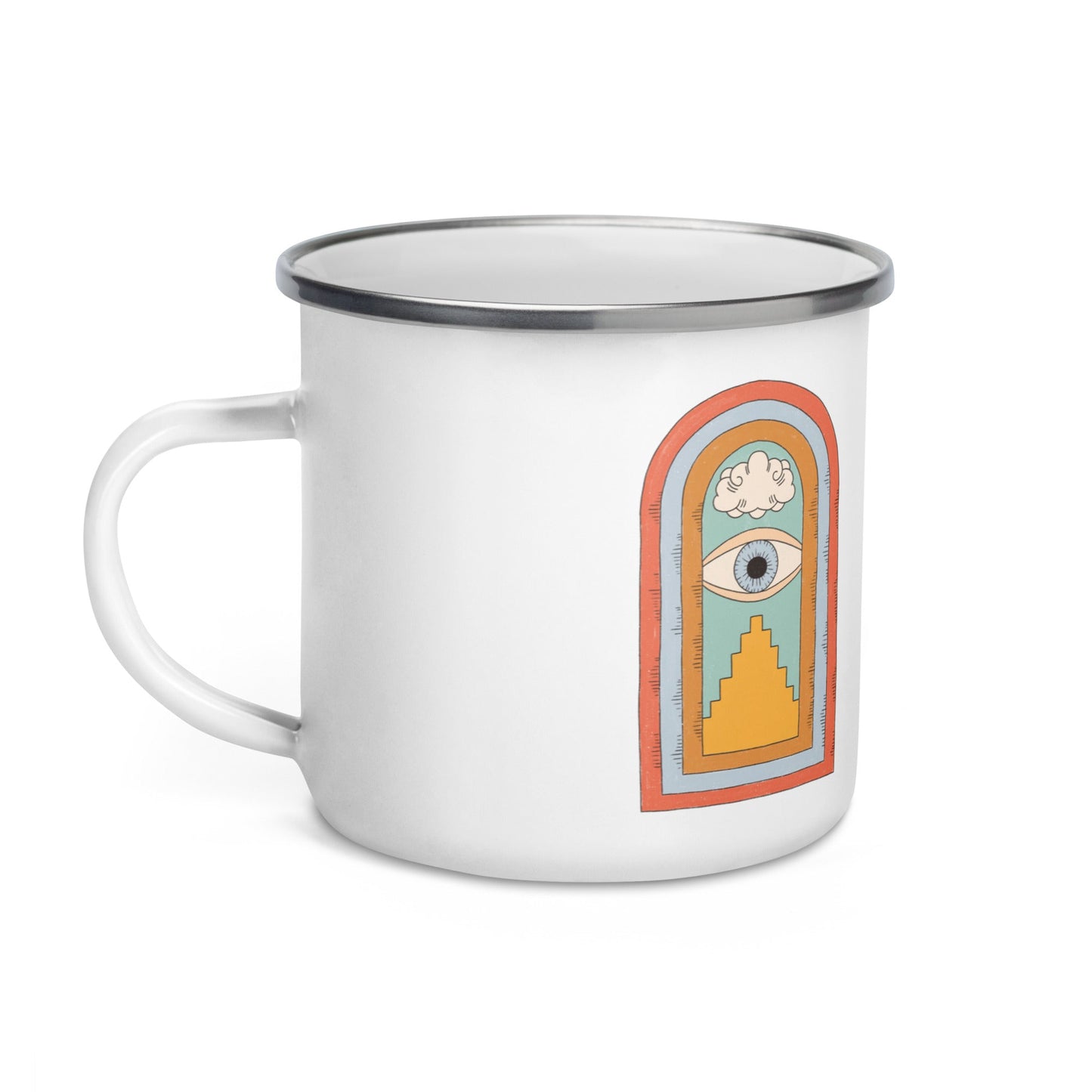 Psychic Portals Enamel Mug - -