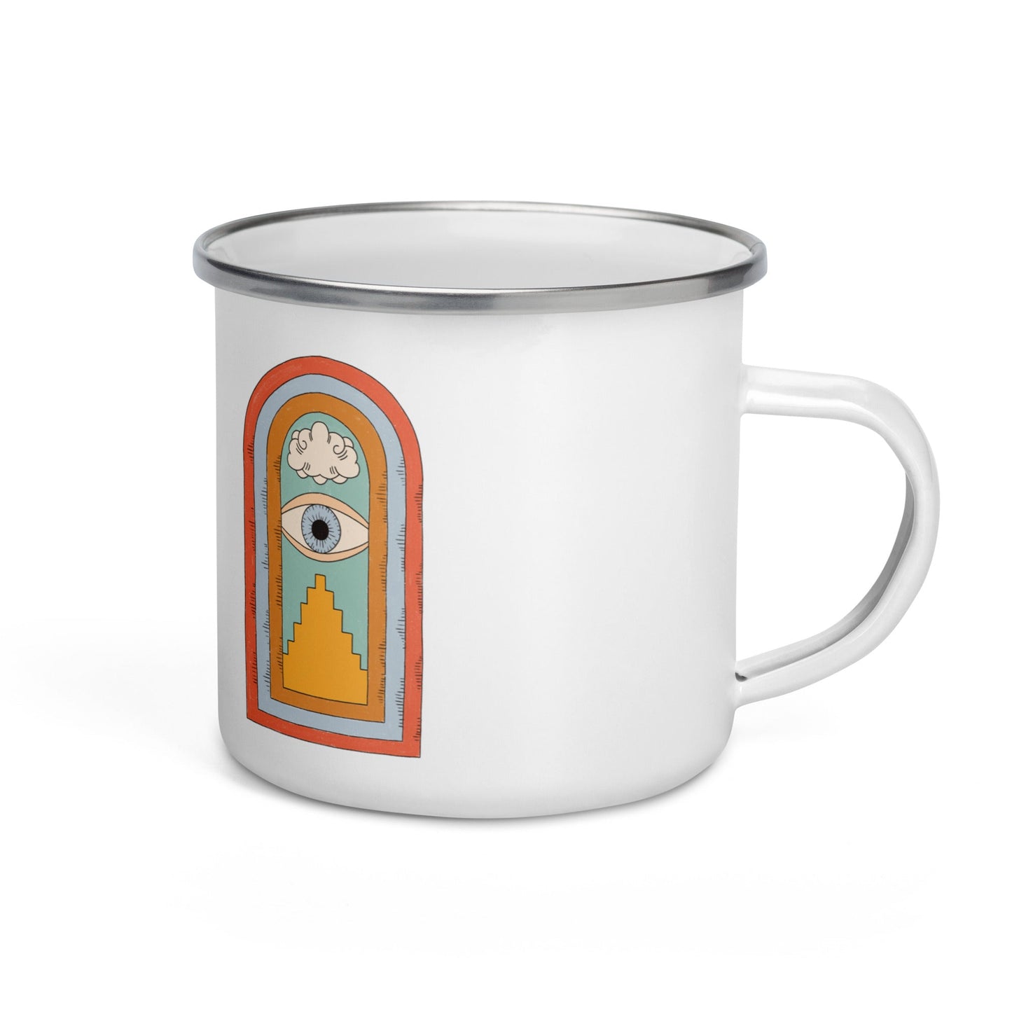 Psychic Portals Enamel Mug - Default Title -