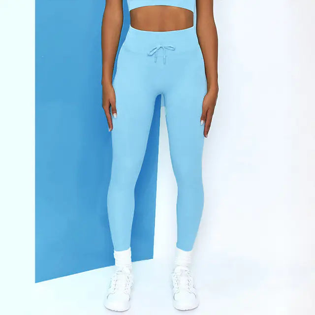 Seamless Candy Color Yoga Outfit Kia Day Design
