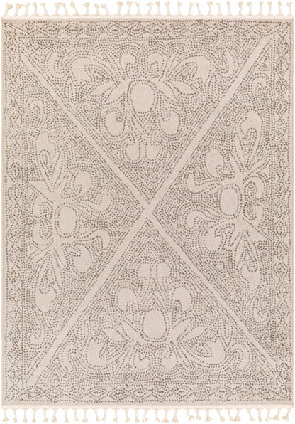 Birdwood Cream & Brown Area Rug - - Rugs