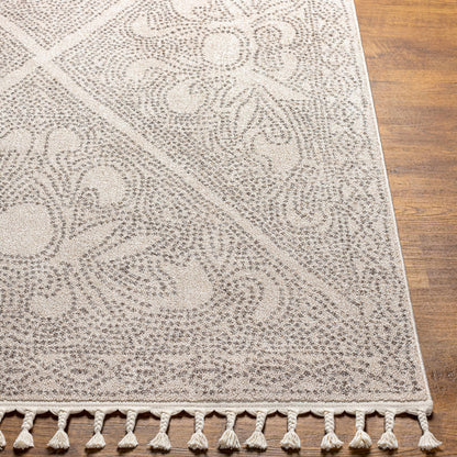 Birdwood Cream & Brown Area Rug - - Rugs
