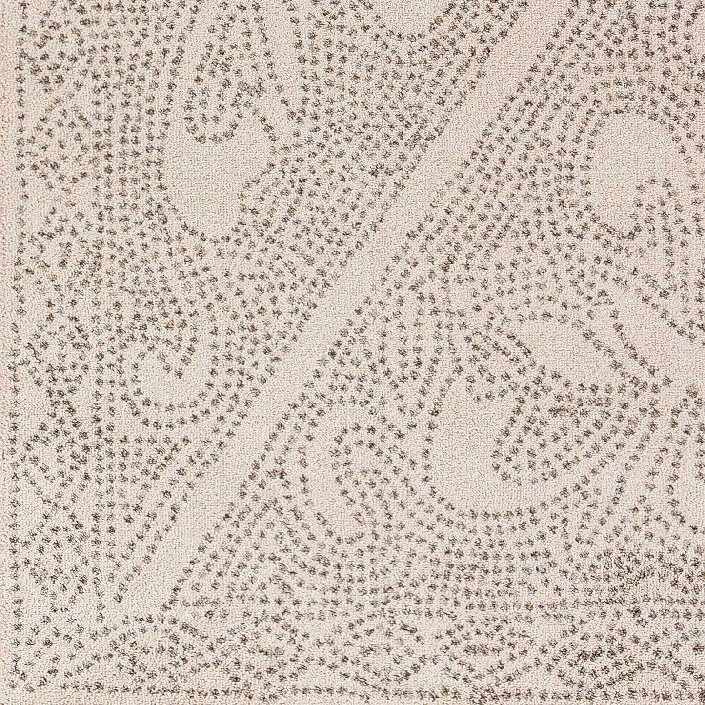 Birdwood Cream & Brown Area Rug - - Rugs