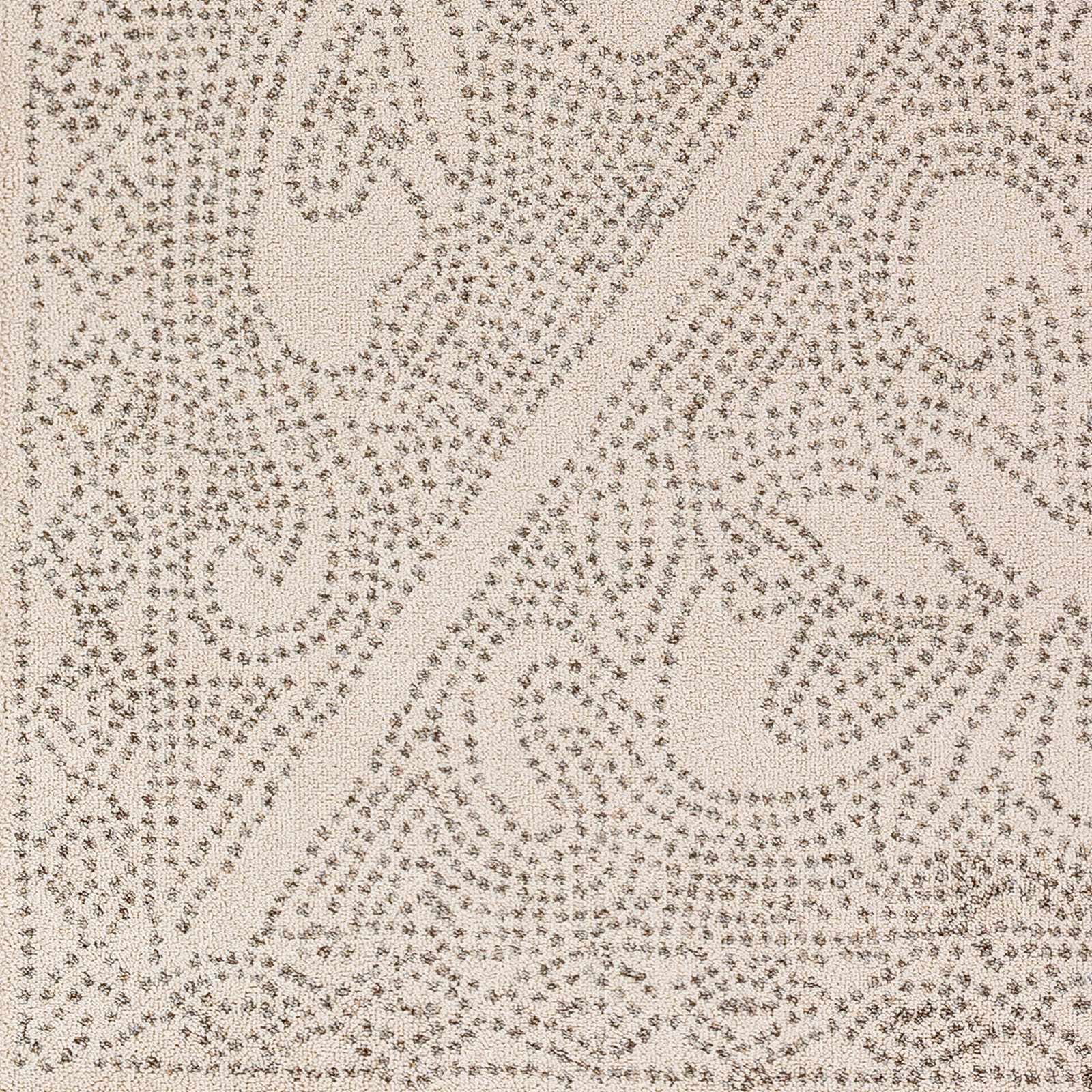Birdwood Cream & Brown Area Rug - - Rugs