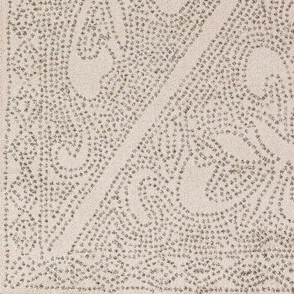 Birdwood Cream & Brown Area Rug - - Rugs
