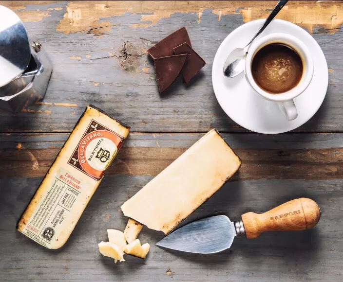 BellaVitano Espresso- Keystone Cheese- {{Product type}}