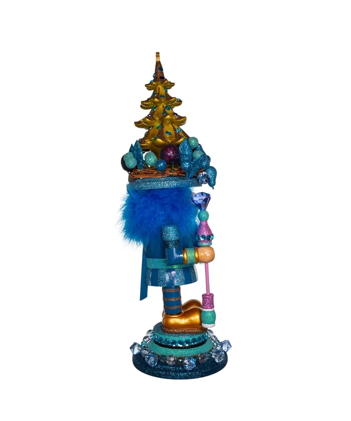 Hollywood Nutcracker – Blue with Tree Hat - 18 Inch - - Christmas >> Nutcrackers