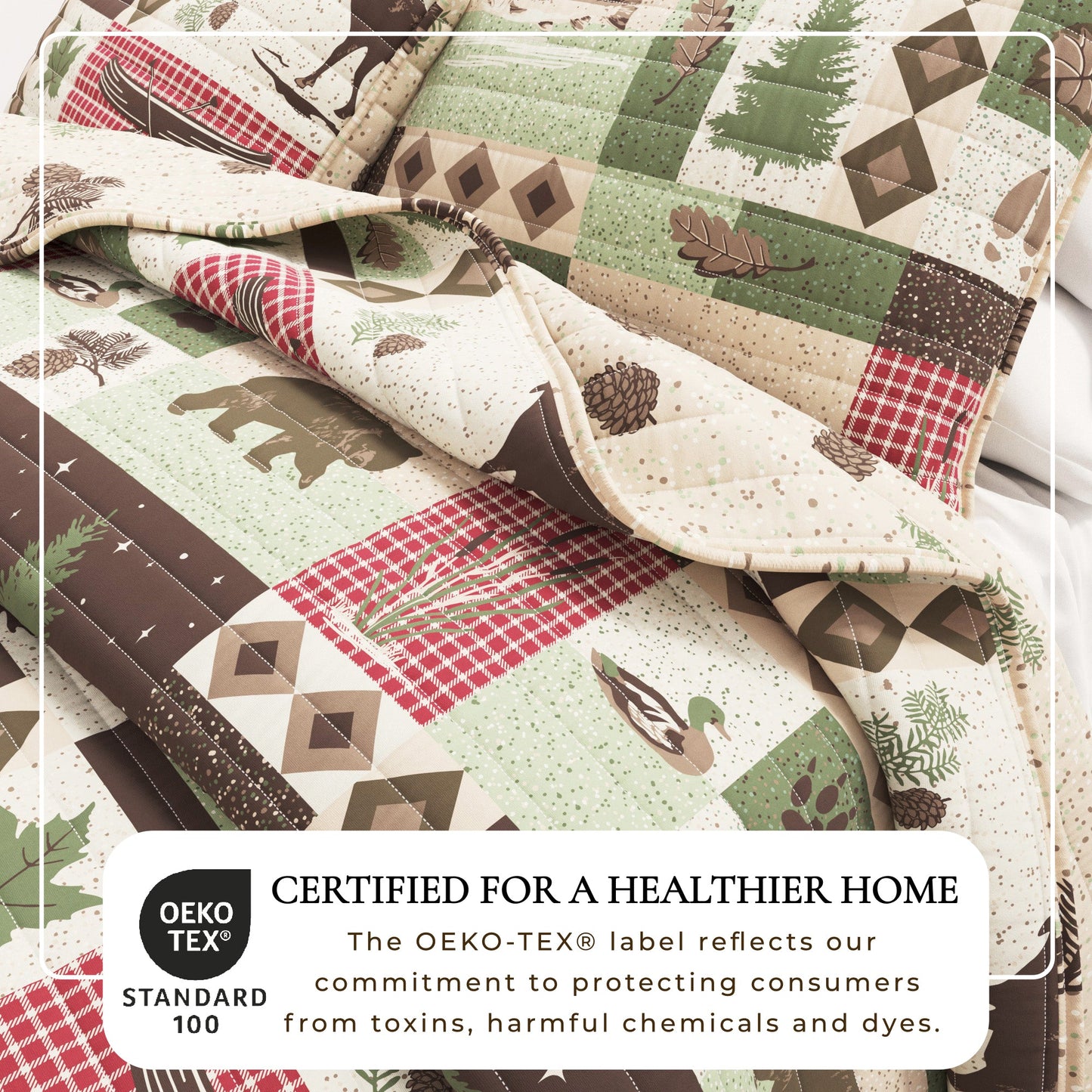 Wilder Collection Lodge Quilt Set - - Quilts
