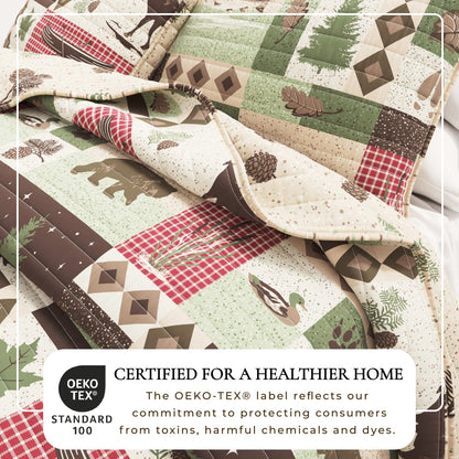 Wilder Collection Lodge Quilt Set - - Quilts