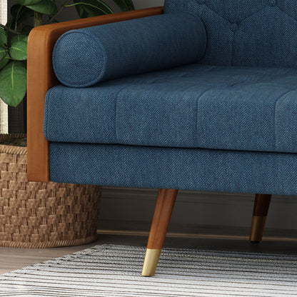 Aidan - Mid Century Modern Tufted Fabric Sofa- Unique Piece Furniture- {{Product type}}