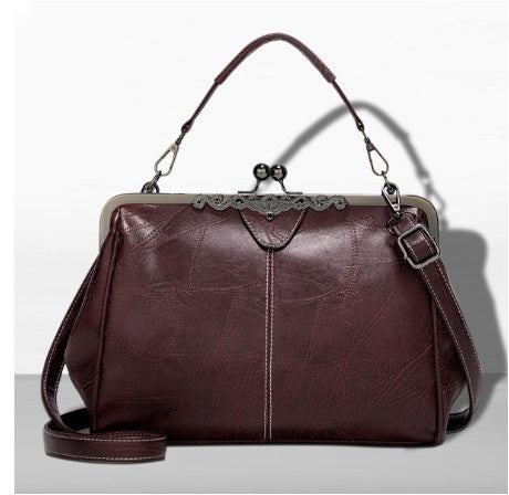Vintage Spanish Messenger Bag - Handheld & Shoulder Style - - shoulder bag