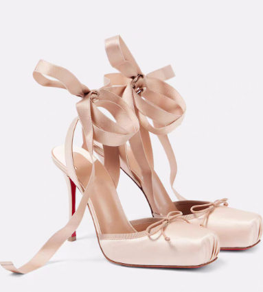 Pig Nose Bow Stiletto Sandals