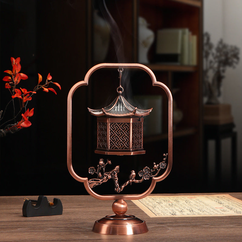 Decorative Metal Incense Burner - - Incense