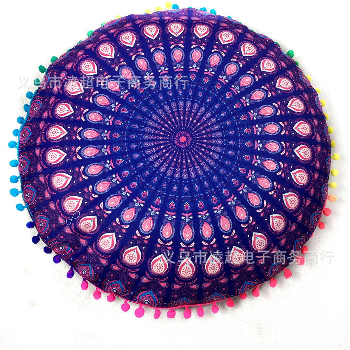 32 Inch Large Meditation Pouf Round Floor Cushion Memory Foam Circle