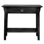 Leick Home Slate Mission Console Table - Rectangular Slate 10 in x 30 in x 28 in -