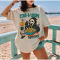 Spooky Horror Cereal Tee - Funny Halloween Killer Breakfast Shirt, Creepy Cereal Box Graphic - STAB-A-LOOP - T-Shirt
