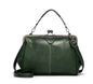 Vintage Spanish Messenger Bag - Handheld & Shoulder Style - Green - shoulder bag