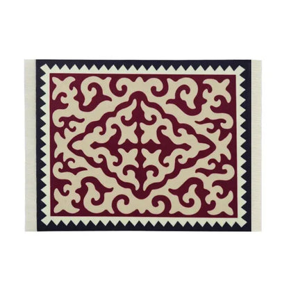 Woven Rug Design Carpet Mouse Pad Regular Size