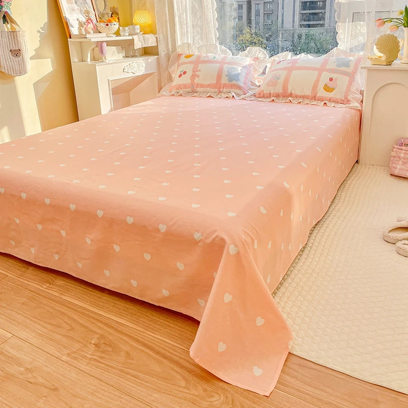 4 Pieces Fruits Cherry Pattern Kids Bedding Sets