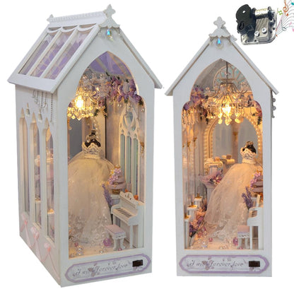 Wedding Melody Book Nook Kit - - mini dollhouse