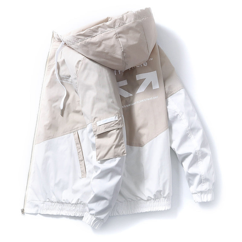 Mens Lightweight Seasonal Jacket - On beige 3XL - jacket