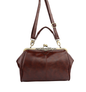 Retro Shoulder Crossbody Bag - Dark brown - handbag