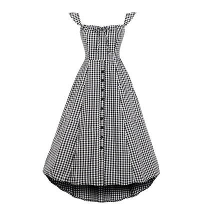 European Style Off-Shoulder Irregular Dress - Black XL - dress