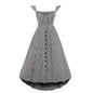 European Style Off-Shoulder Irregular Dress - Black XL - dress