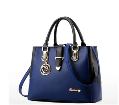 Korean Style Sweet Womens Shoulder Bag - Blue - handbag