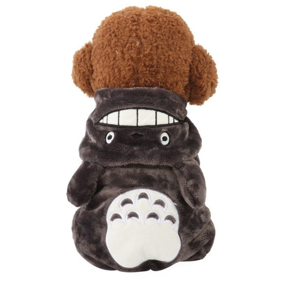 Pet Dog Clothes Pet Dog Warm Coat With Hooded Cute Animal Totoro Pack