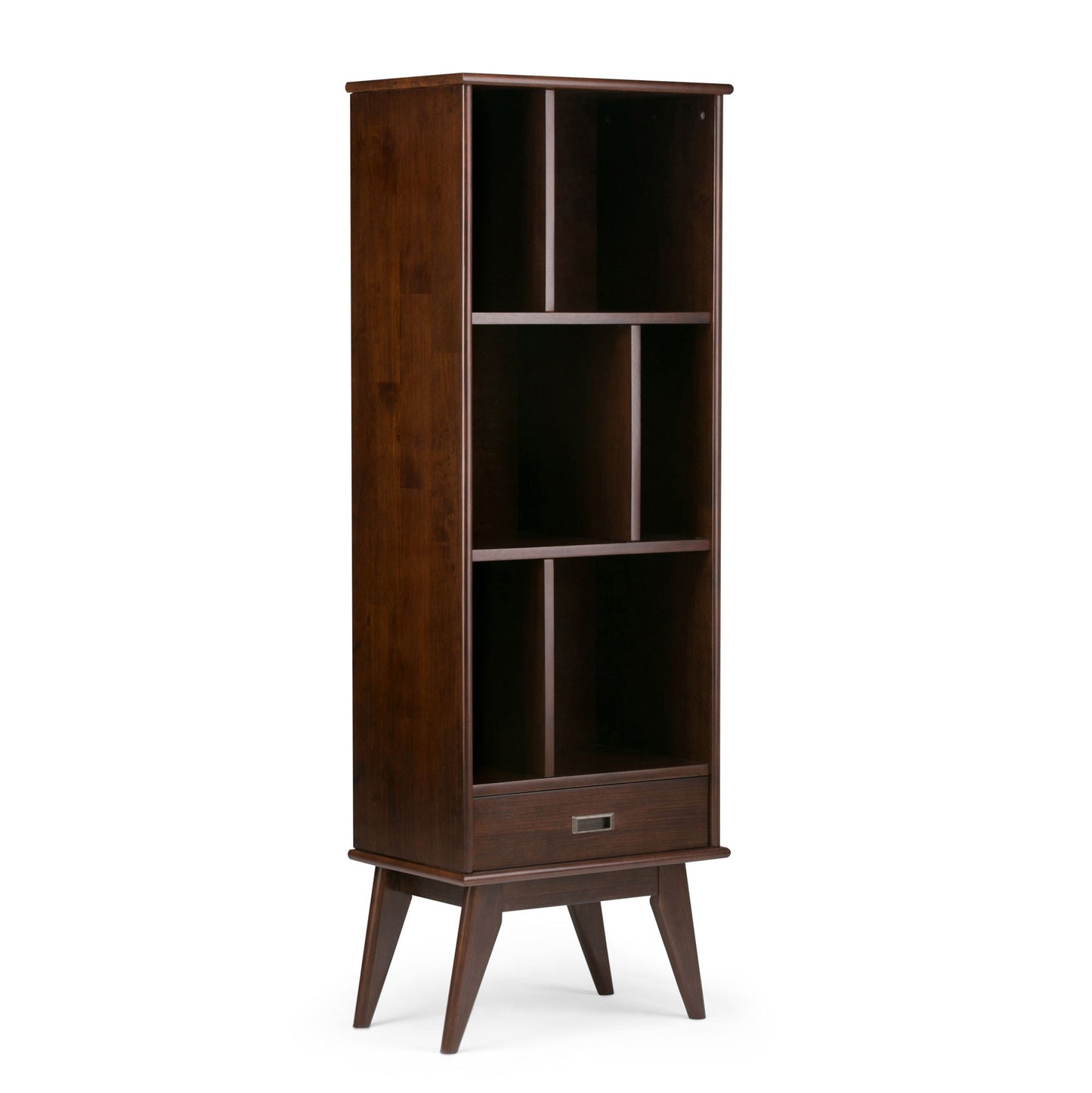 Draper - Mid Century Wide Bookcase And Storage Unit- Unique Piece Furniture- {{Product type}}