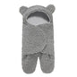 Ultra-Soft Baby Sleeping Bag Gray 0-3 Month