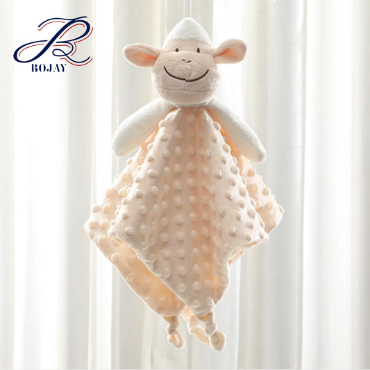 Super Soft Comfortable Plush Material Baby Cuddle Soothing Security Blanket