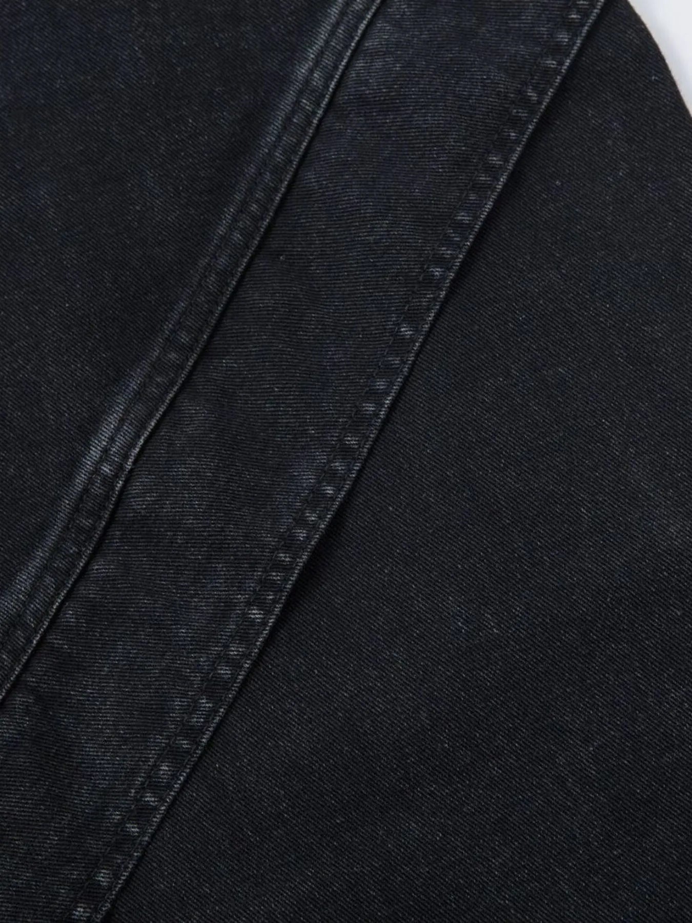 Men's Wide Leg Jeans - -