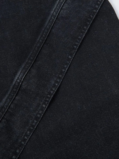 Men's Wide Leg Jeans - -