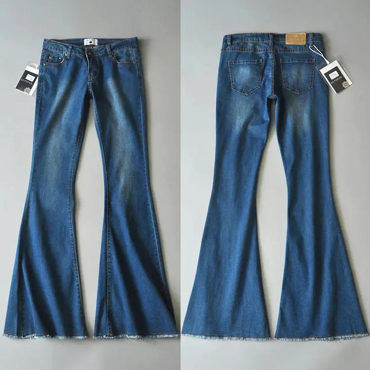 Slim Fit Stretch Denim Pants with Speaker Design