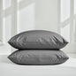 Luxe Australian Sateen Pillowcase Set - Charcoal - Home - Bed