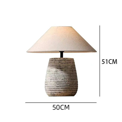 Zhongshan Ceramic Table Lamp - Vintage Japanese Style Kia Day Design