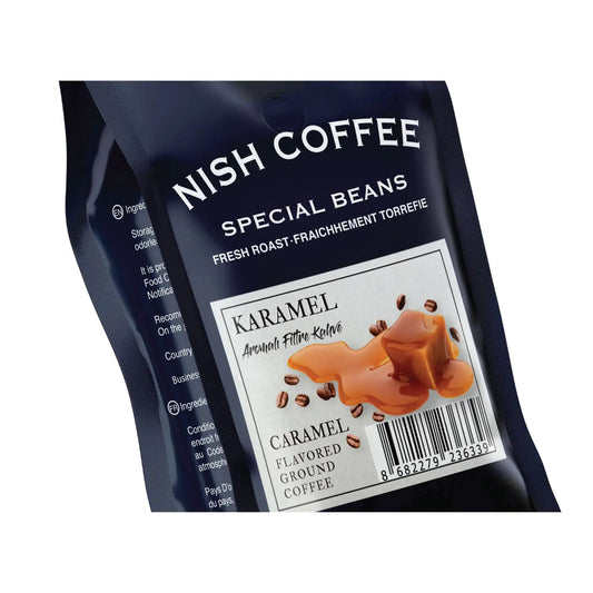 Nish Caramel Flavored Filter Coffee 250 Gr - Kia Day Design