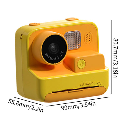 Children's HD 1080p Instant Camera with Printing Paper - Kia Day Design