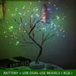 LED Night Light Tabletop Bonsai Tree Light USB 108 LED RGB