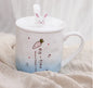 Cute Cat Ceramic Mug - Creative Cartoon Coffee Cup - 12 - Mug