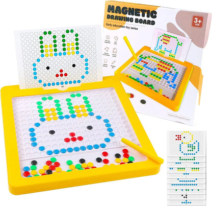 Montessori Magnetic Dots Board Kia Day Design