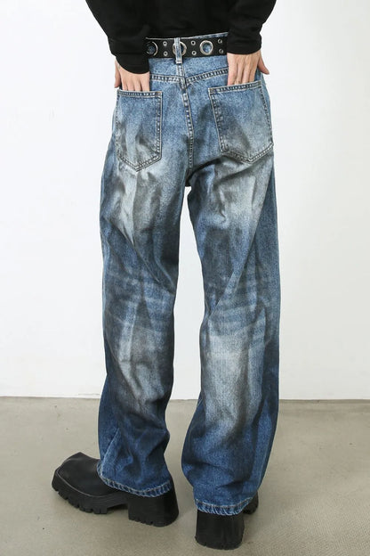 Men's Loose Fit Jeans - -