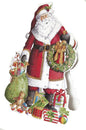 Santa Claus Die Cut Standing Advent Calendar - Default Title - Christmas >> Advent