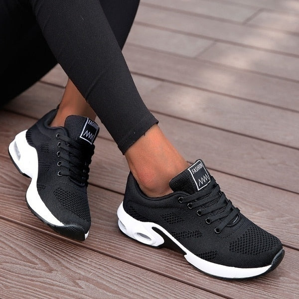 Womens Breathable Casual Running Shoes - - shoes