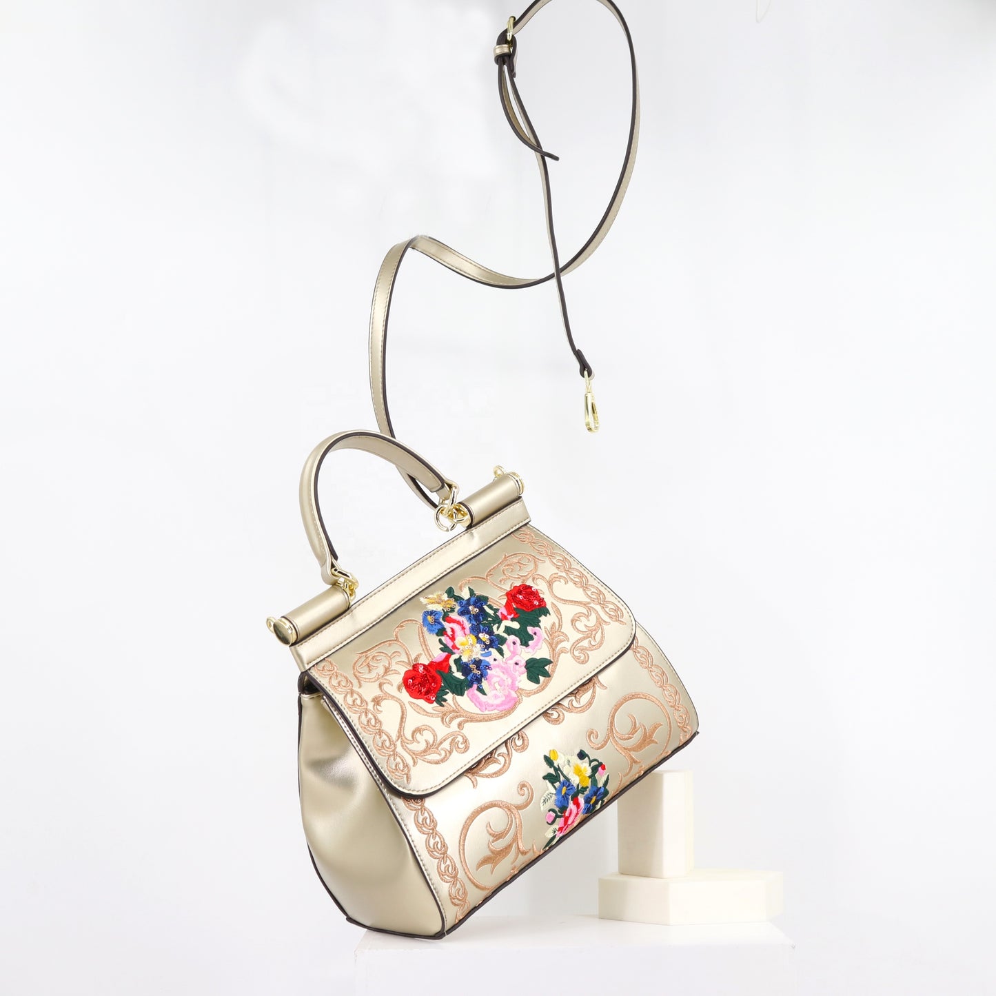 Daily Handbags for Women Embroidery Ladies Bags Female Bags