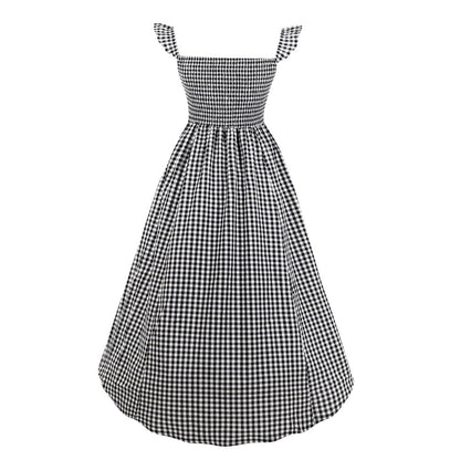European Style Off-Shoulder Irregular Dress - - dress