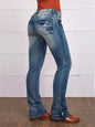 Chic Embroidered Womens Jeans - Light Blue 2XL - Women's Fashion - Women's Clothing - Bottoms - Jeans