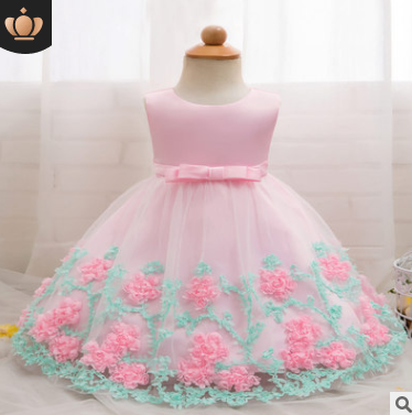 Enchanted Princess Birthday Gown - Pink 80cm - dress